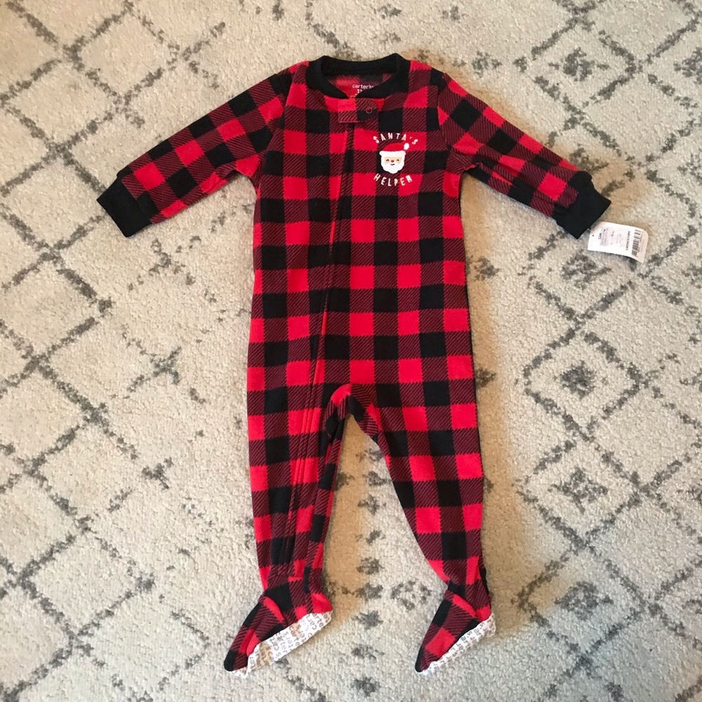 Fleece Zip Pajamas